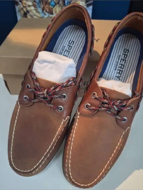 Sperry Other - Sperry Brown Tan Leeward Boat Shoes